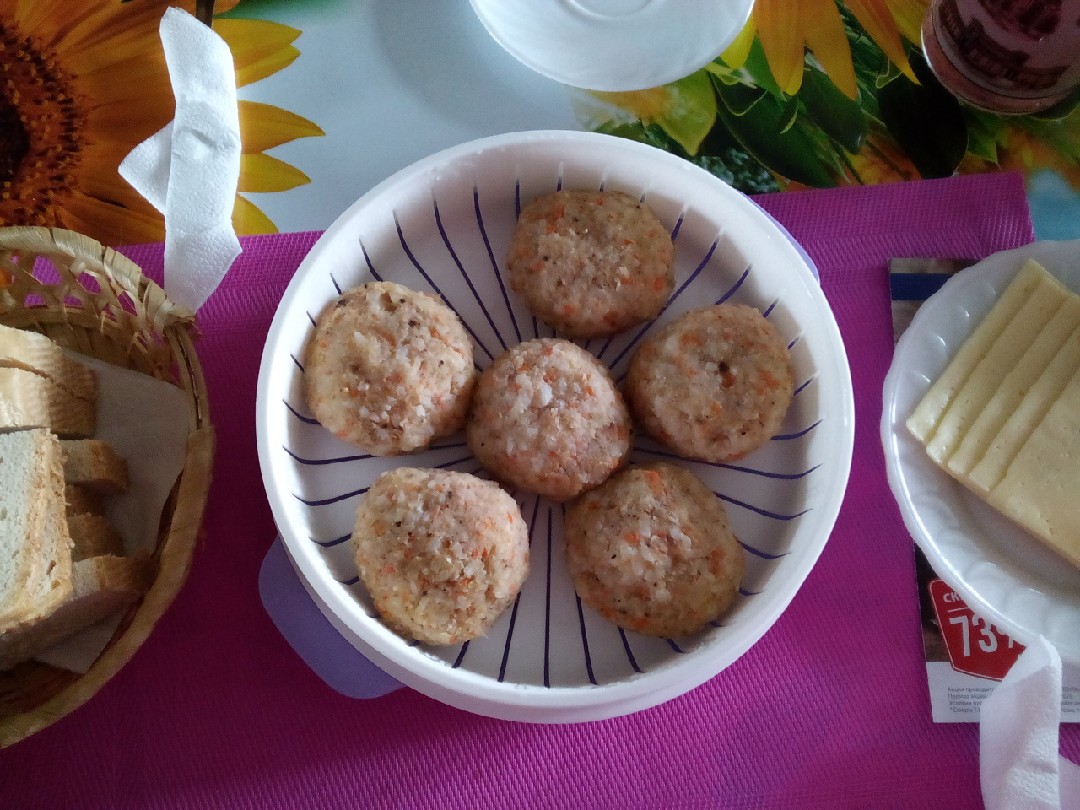 Рыбные котлетки