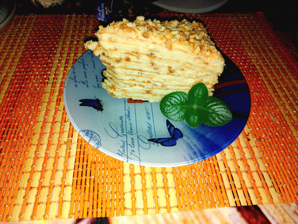 Слоеный творожно-сметанный торт - пошаговый рецепт с фото, ингредиенты, как приготовить