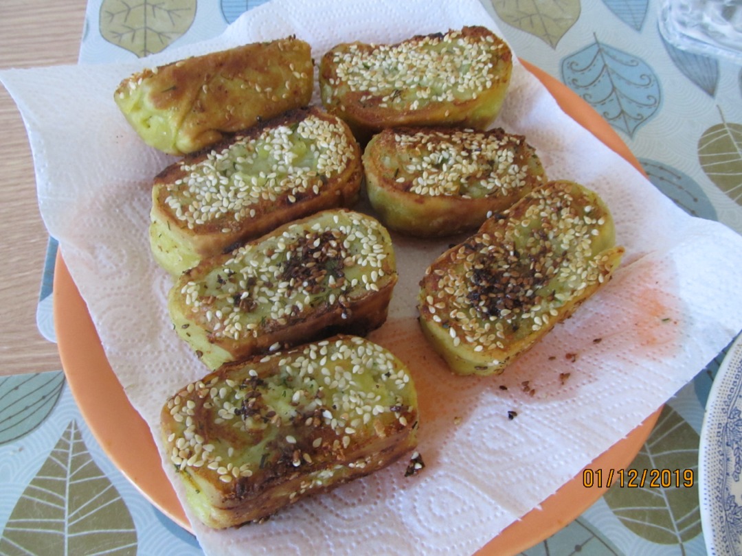 Рулет картофельный