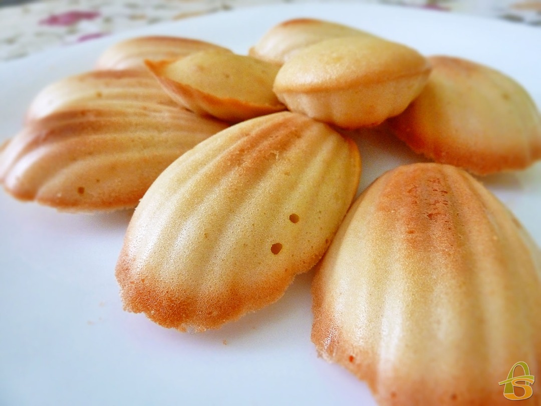 Рецепт №6: «Французское печенье Мадлен». 🍪