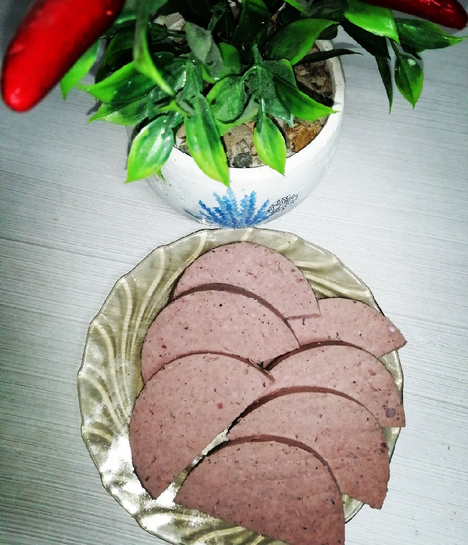 Домашняя варёная колбаса