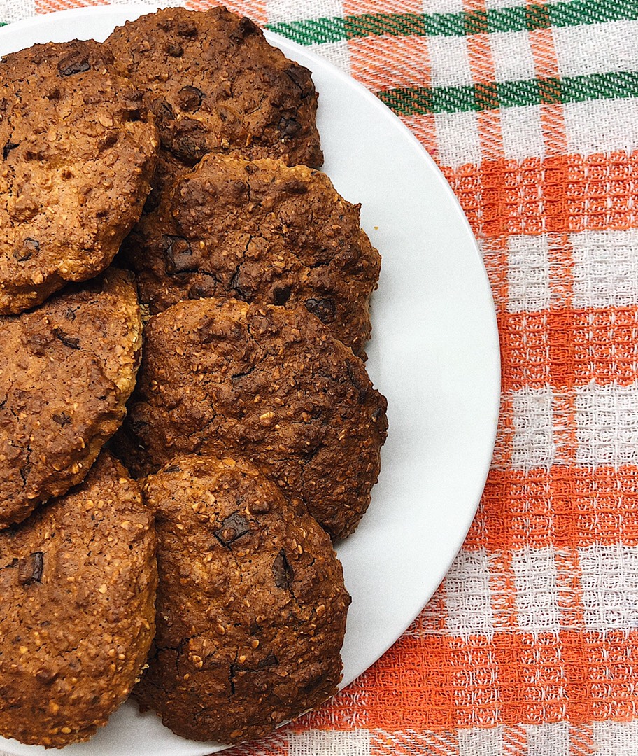 Овсяное печенье с кусочками шоколада – пошаговый рецепт приготовления с фото