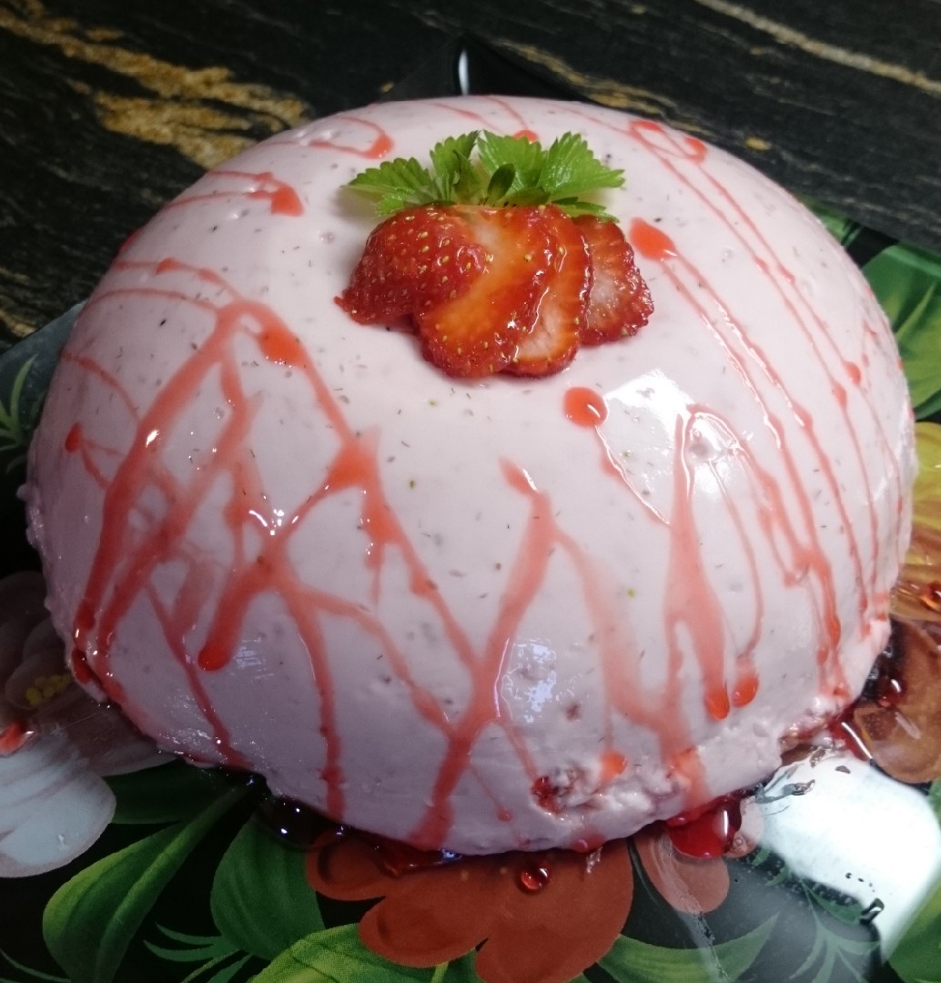Клубничное суфле