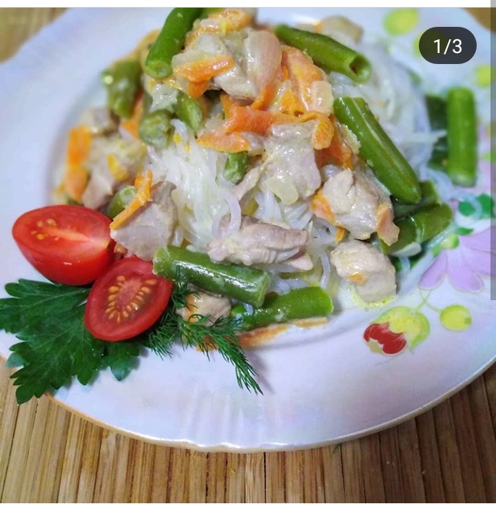 Ленивый тайский ппужин из индейки