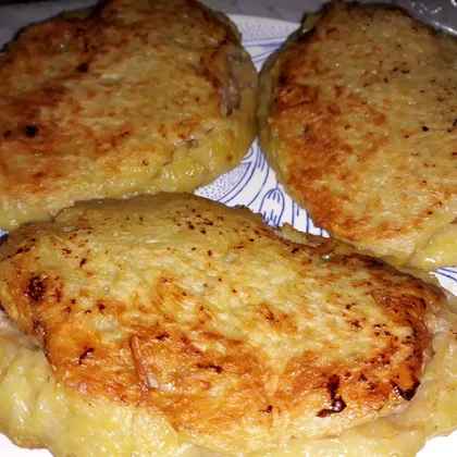 Драники с мясом