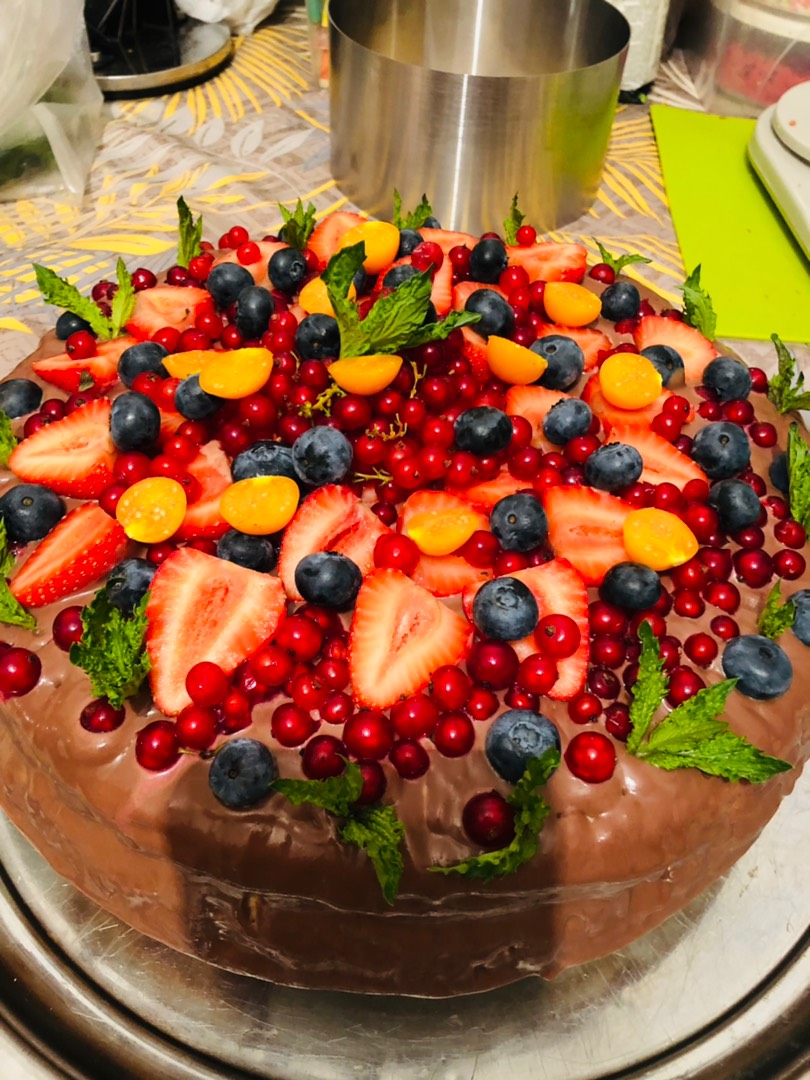 Шоколадный заварной крем для тортов и пирожных - рецепт с фото и видео