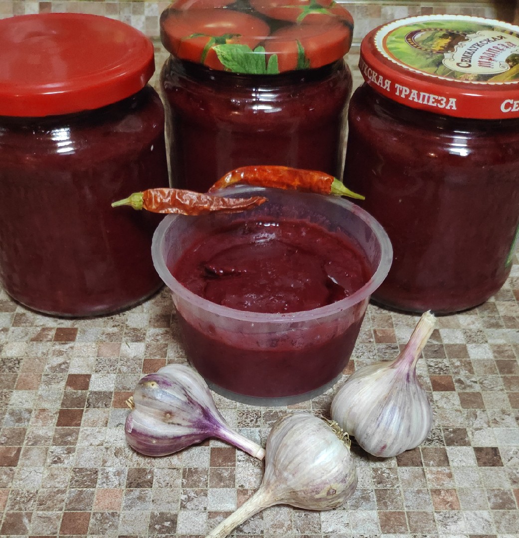 🧉Острый соус к мясу из крыжовника🌶️🧄