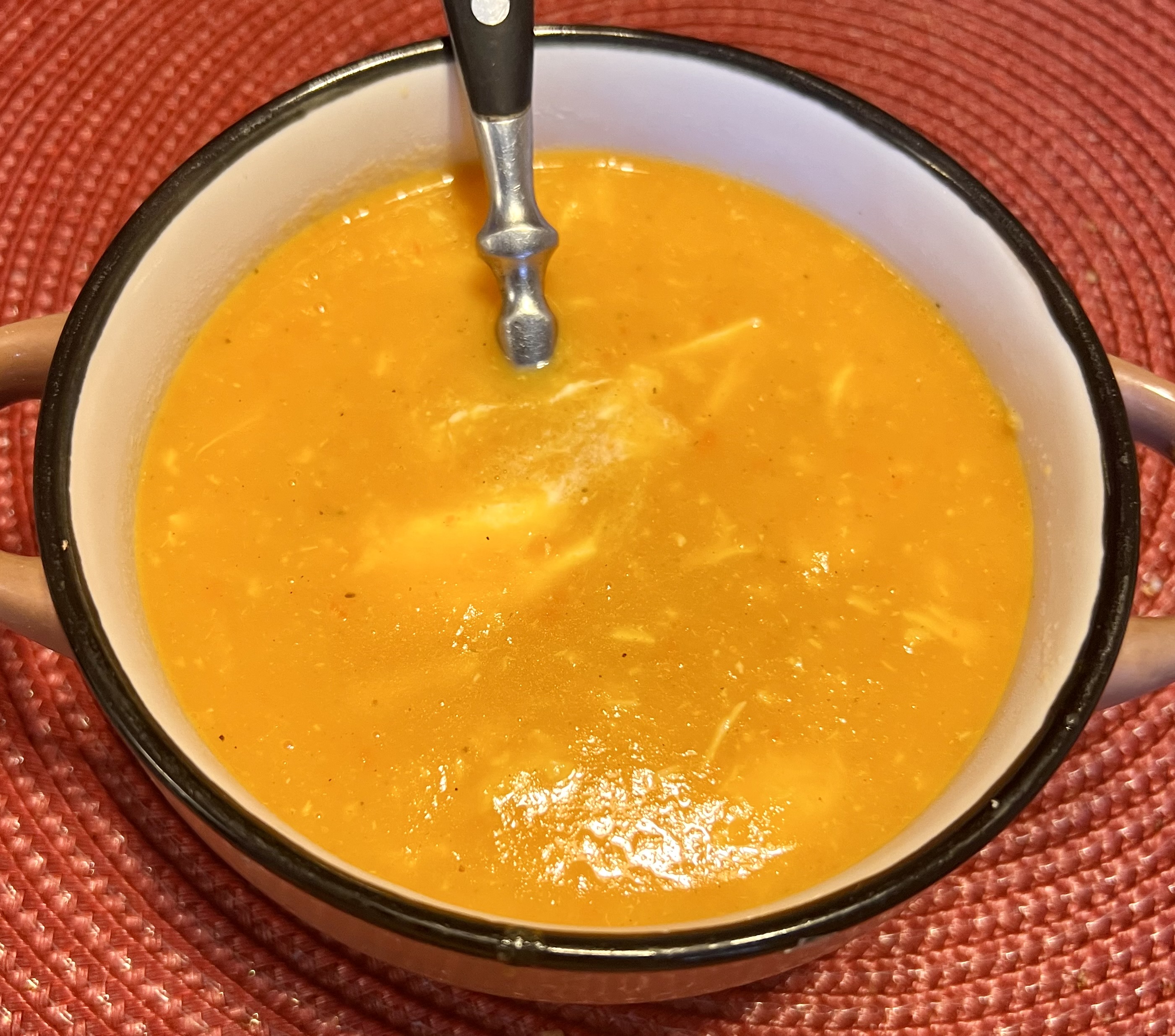 Быстрый куриный суп-пюре