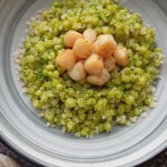 Зелёный птитим с гребешками