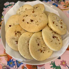 Печенье сахарное с миндалём 