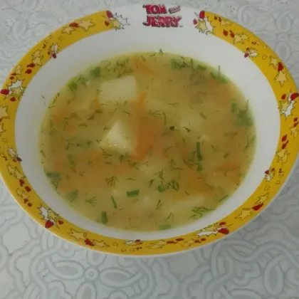Суп с рисом