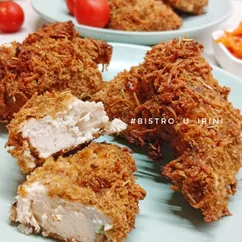 Курица в панировочных сухарях