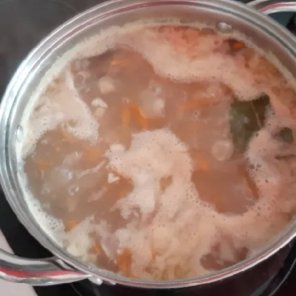 Гороховый суп из мяса на кости