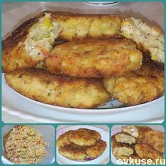 Нежнейшие котлетки по-Гавайски с кукурузой