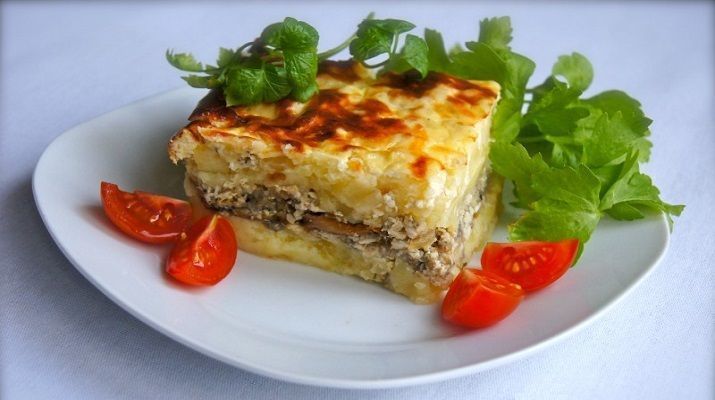 Картофельная запеканка с грибами в мультиварке рецепт – Европейская кухня: Основные блюда. «Еда»
