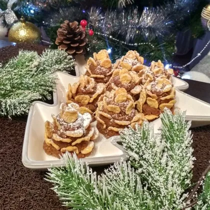 Пирожные "Новогодние шишки"