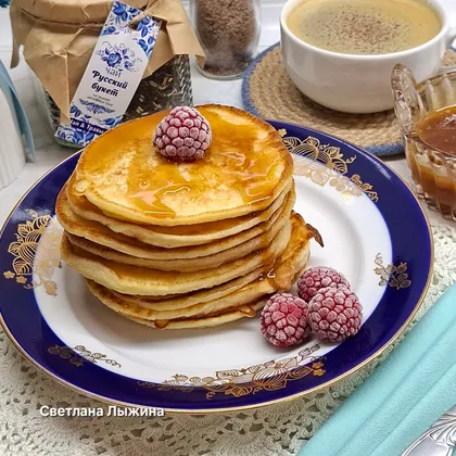 Оладьи на кислом молоке