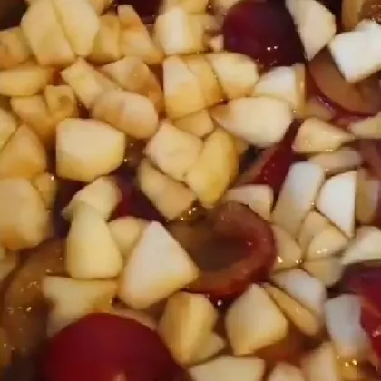Сливово-яблочное варенье без сахара