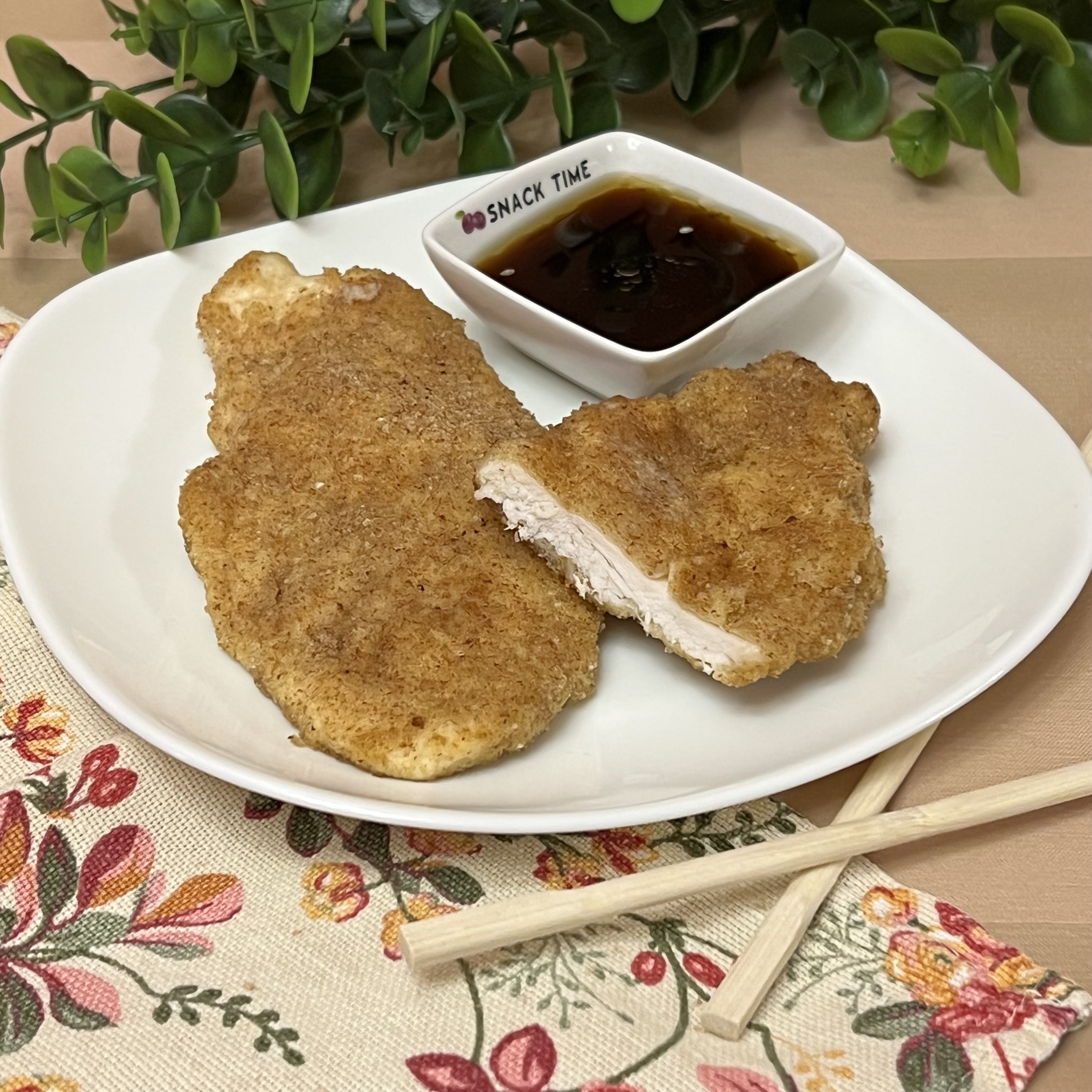 Куриные отбивные в панировке