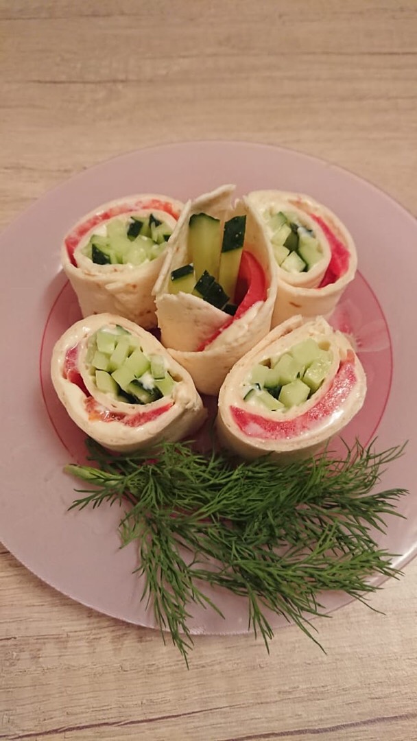 Ролл «овощной»