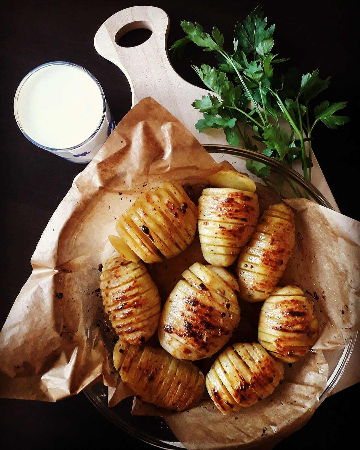 Запеченный картофель