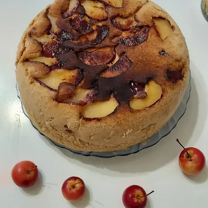 Шарлотка с яблоками🥮🍎