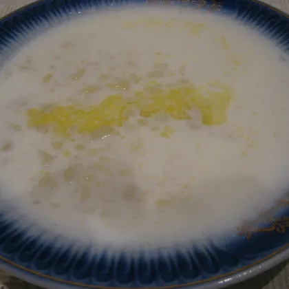 Белорусский молочный суп 'Зацірка'