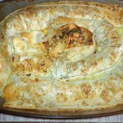 Мясной пирог из лаваша