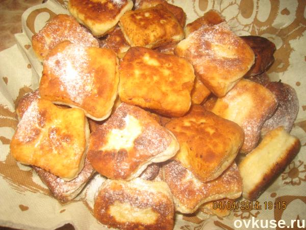 Баранки -пончики с творогом