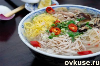 Вермишель с курицей по-ханойски
