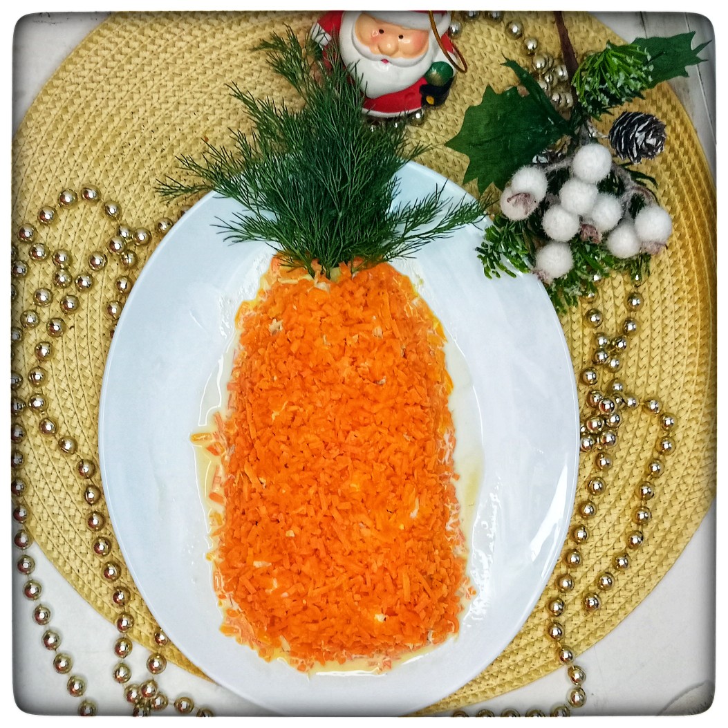 Салат Морковь