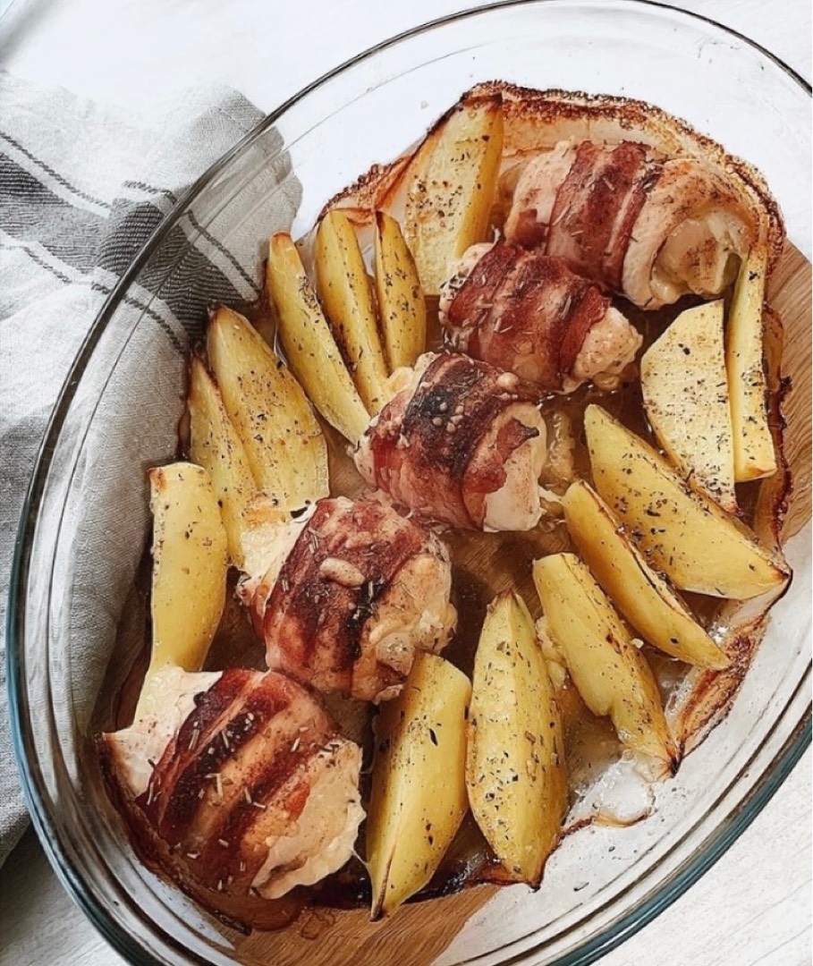 Курочка в беконе 🥓 😌