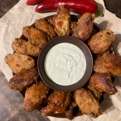 🇺🇸 Buffalo Wings. Крылышки Баффало с соусом Блю чиз