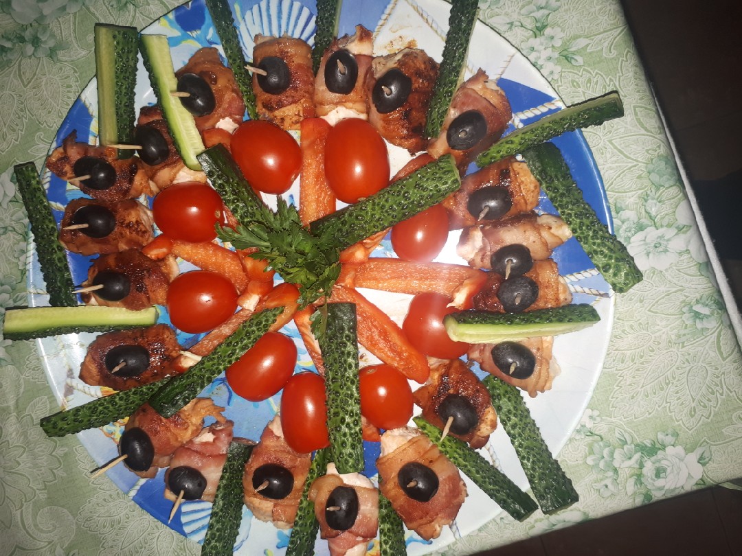 Куриные рулетики