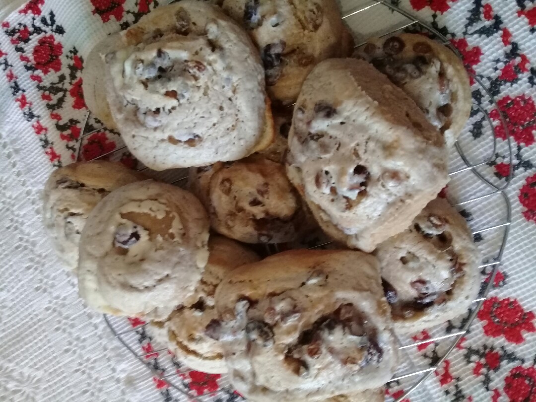 Булочки из цельнозерновой муки