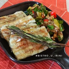 Филе минтая в духовке-гриль