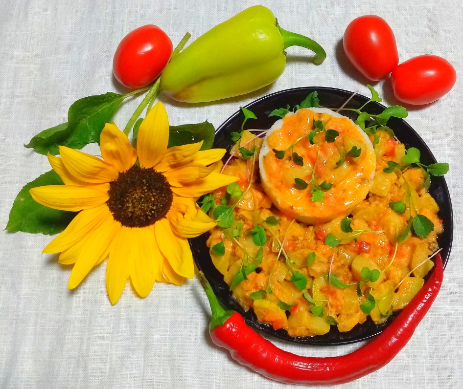 🌶️Овощной паприкаш по - венгерски