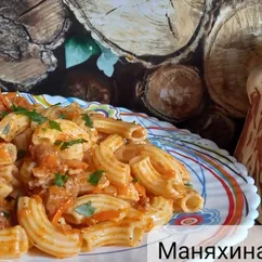 Рожки с копченой паприкой