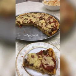 Рецепт домашней пиццы 🍕