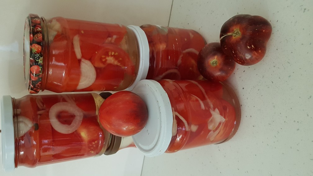 Помидоры в желе🍅🍅🍅