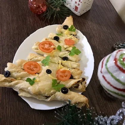 Новогодняя съедобная ёлочка 🎄