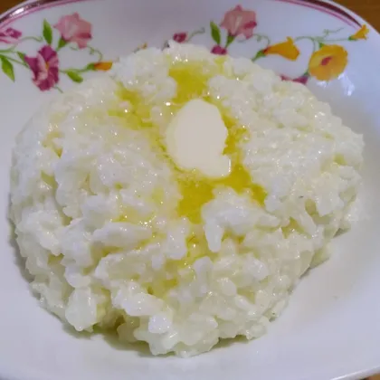 Молочная рисовая каша  в мультиварке