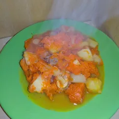 Овощное рагу с мясом