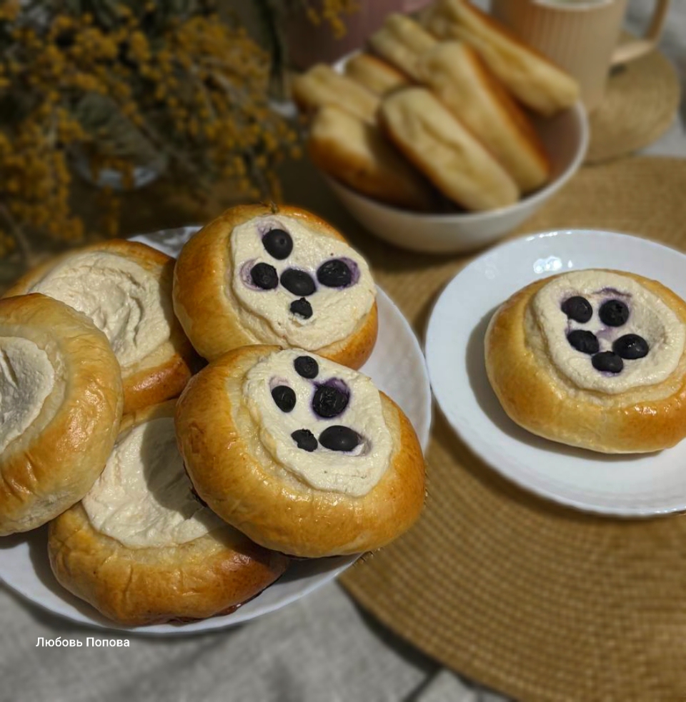 Ватрушки с творогом 