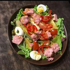 🇫🇷 Салат Нисуаз (salade niçoise) Франция