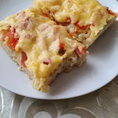 Запеканка с макаронами и сыром