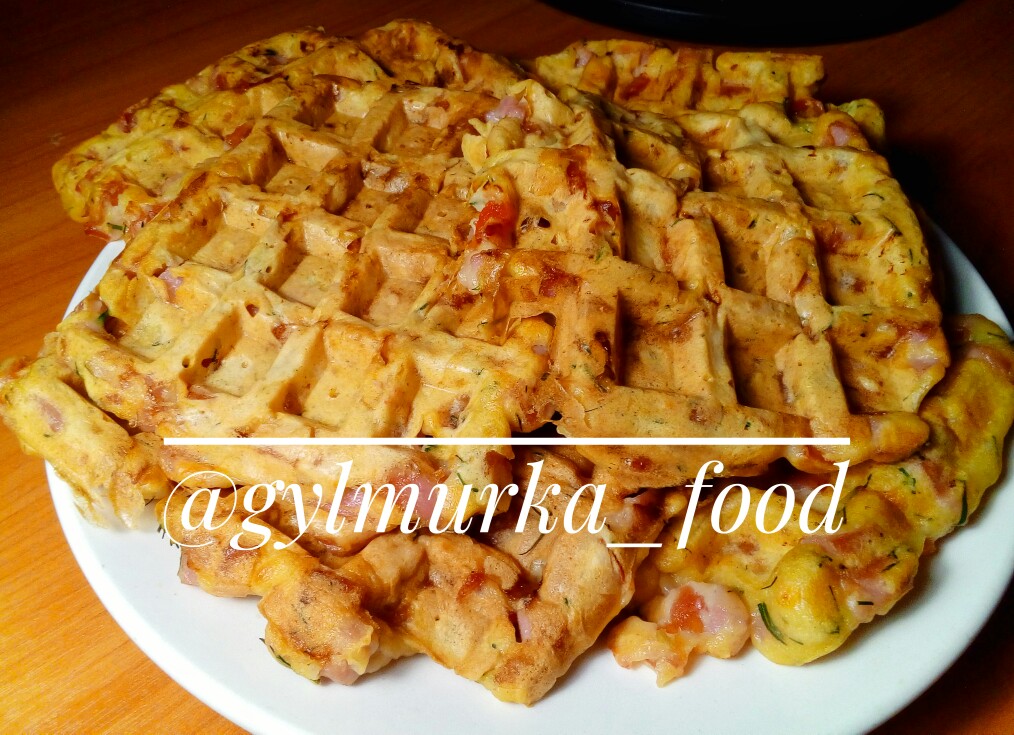 Несладкие вафли