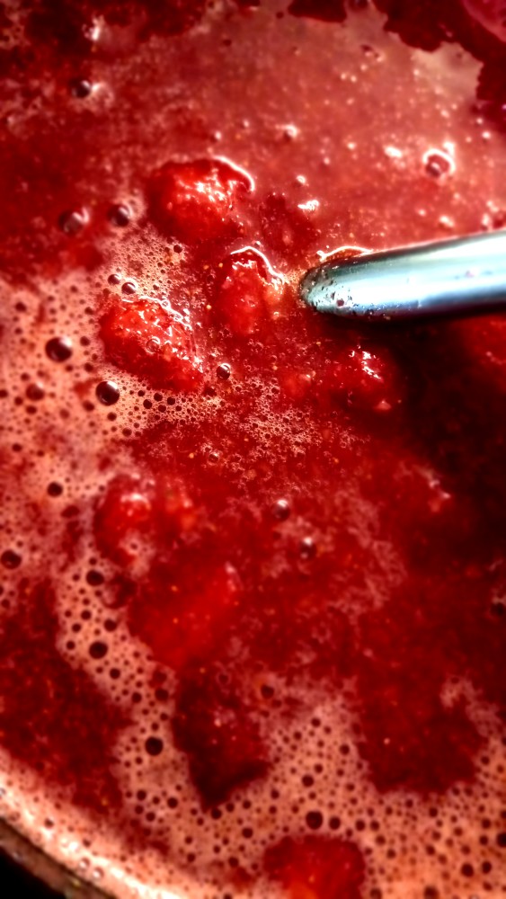 Тертая клубничка на зиму 🍓