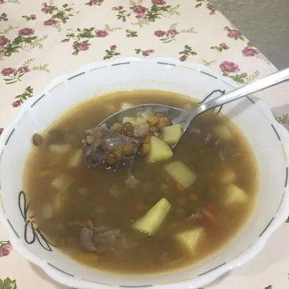 Суп из чечевицы с говядиной