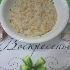 Каша рисовая с тыквой и орешками